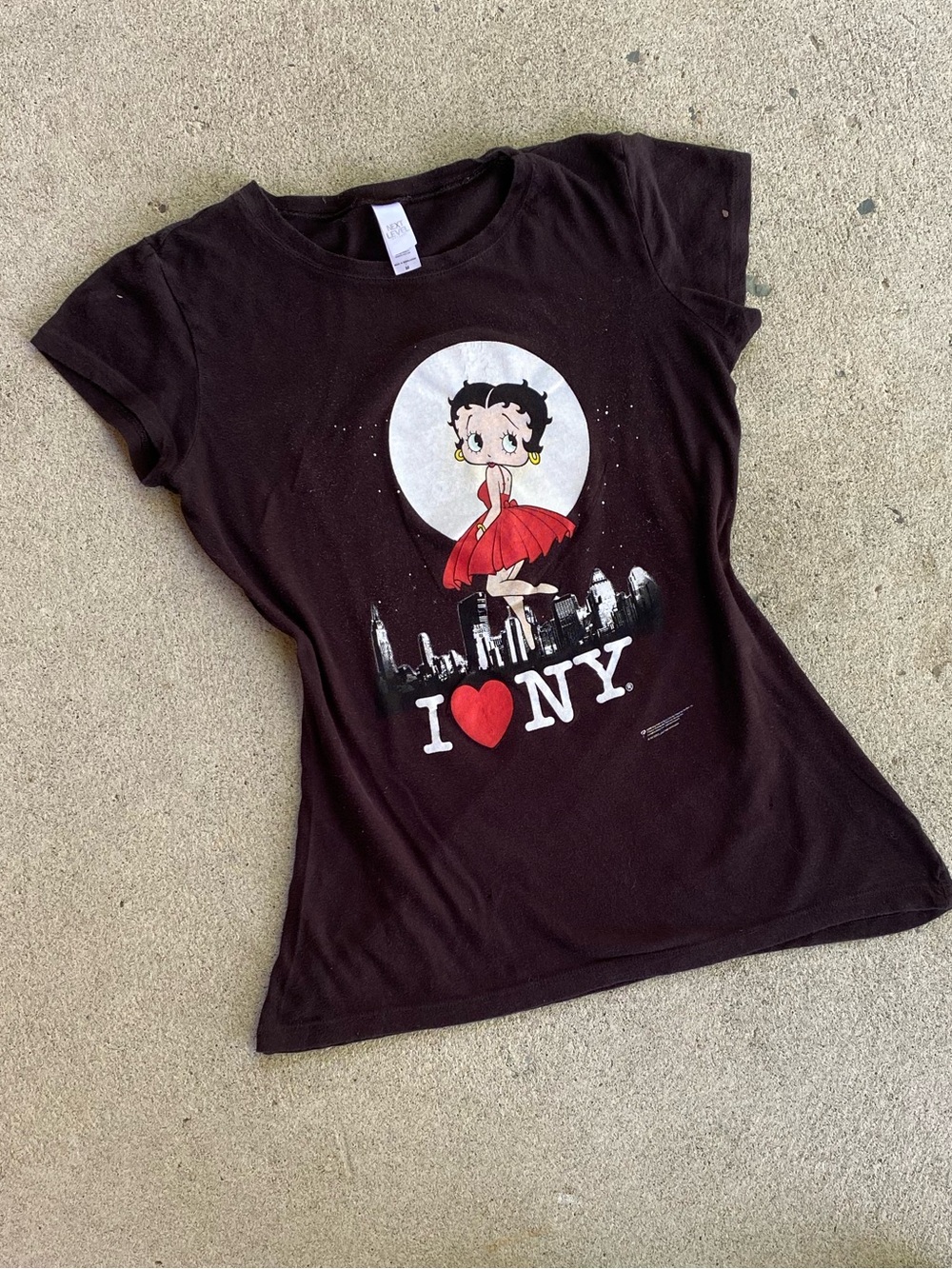I Heart NY Betty Boop Tee Shirt